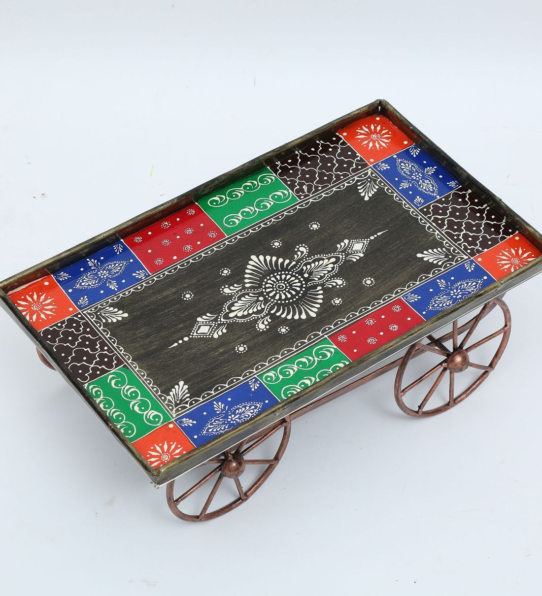 Cart-Inspired Vintage Table - Nestern