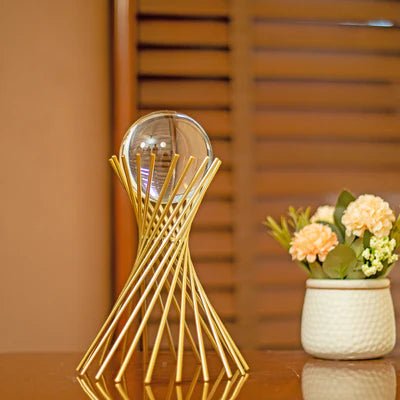 Crystal Ball Table Decor Showpiece - Nestern