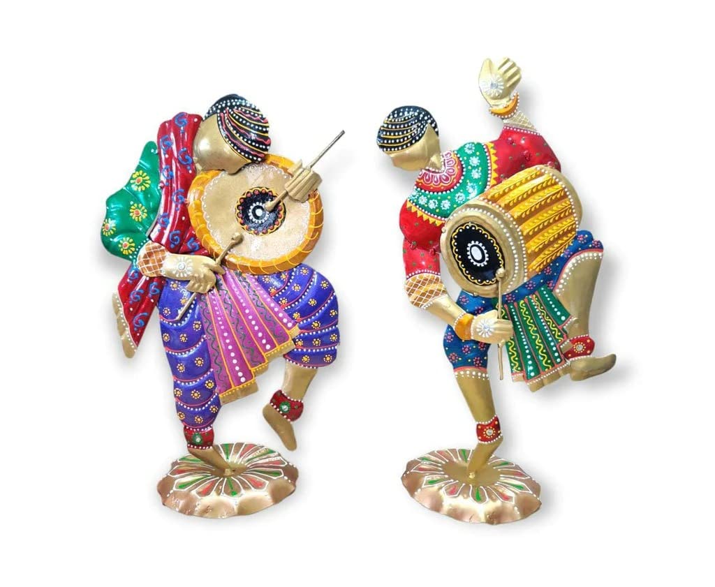 Dancing Duo Tribal Figurines - Nestern