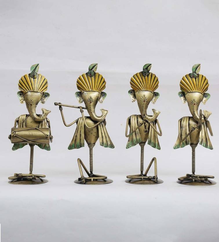 Divine Ganesha Figurine Quartet - Nestern