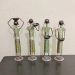 Tribal Art Metal Tea Light Candle Holders (Set of 4) - Nestern