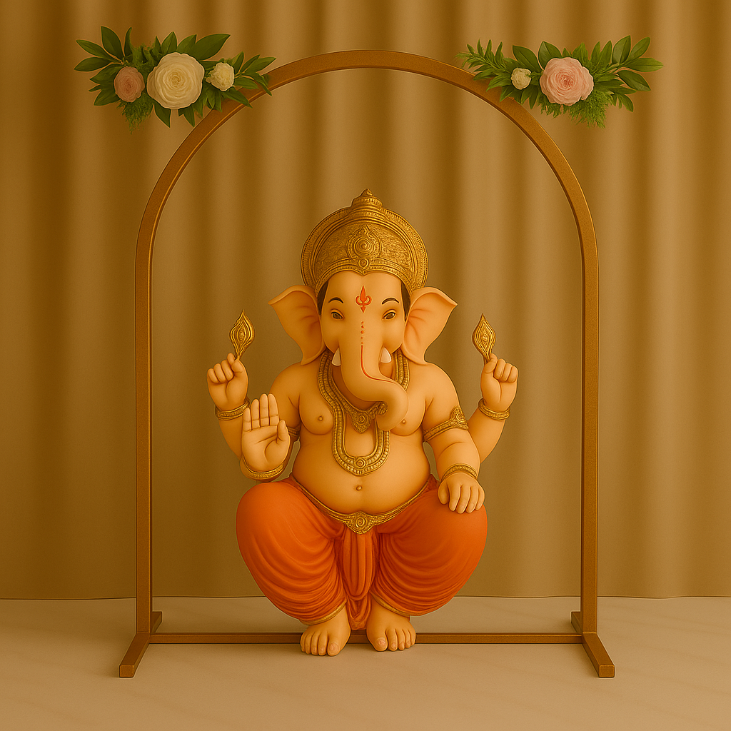Elegant Pooja Stand for Sacred Spaces