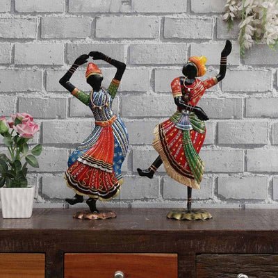 Graceful Dancer Duo: Cultural Elegance - Nestern