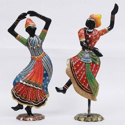 Graceful Dancer Duo: Cultural Elegance - Nestern