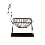 Graceful Deer Fruit Basket - Nestern