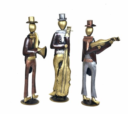 Jazz Trio Musician Figurines - Nestern
