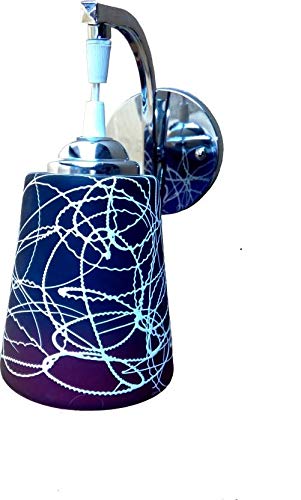 Intricate Crackle Pattern LED Wall Lamp - Nestern