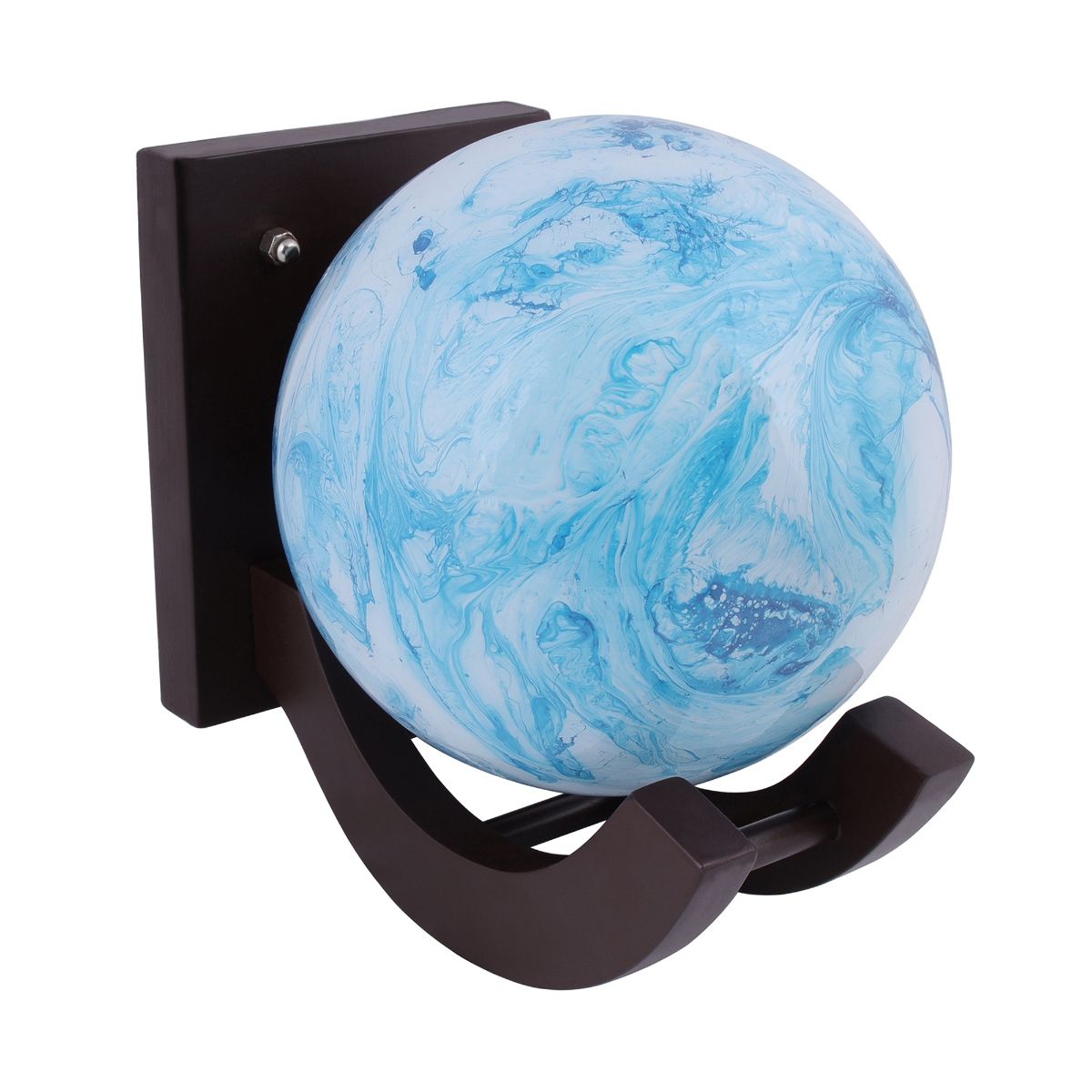 Marbled Spherical Wall Lamp - Nestern