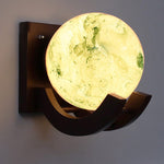 Marbled Spherical Wall Lamp - Nestern