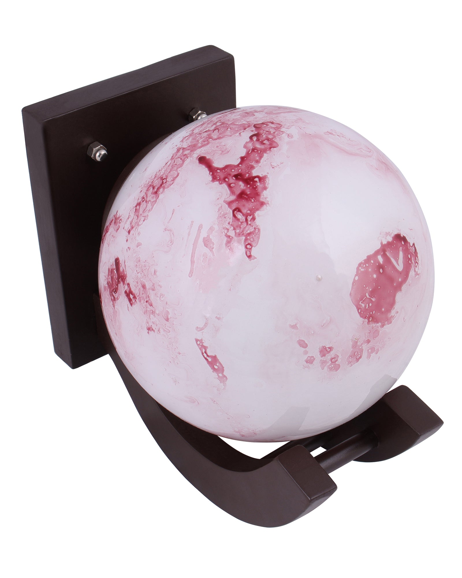 Marbled Spherical Wall Lamp - Nestern