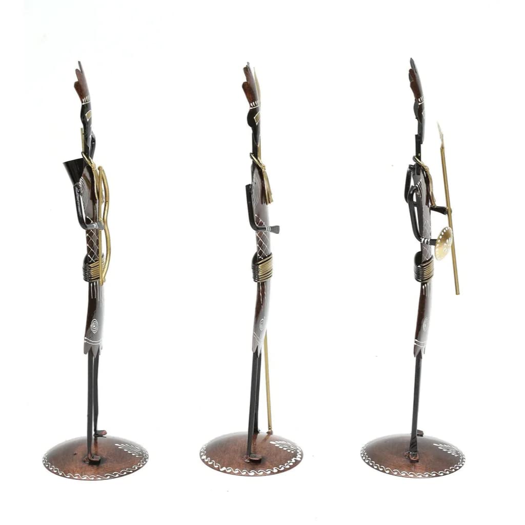 Old Tribal Harmony Handcrafted Figurine Set - Nestern