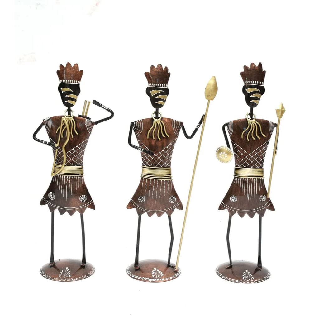 Old Tribal Harmony Handcrafted Figurine Set - Nestern