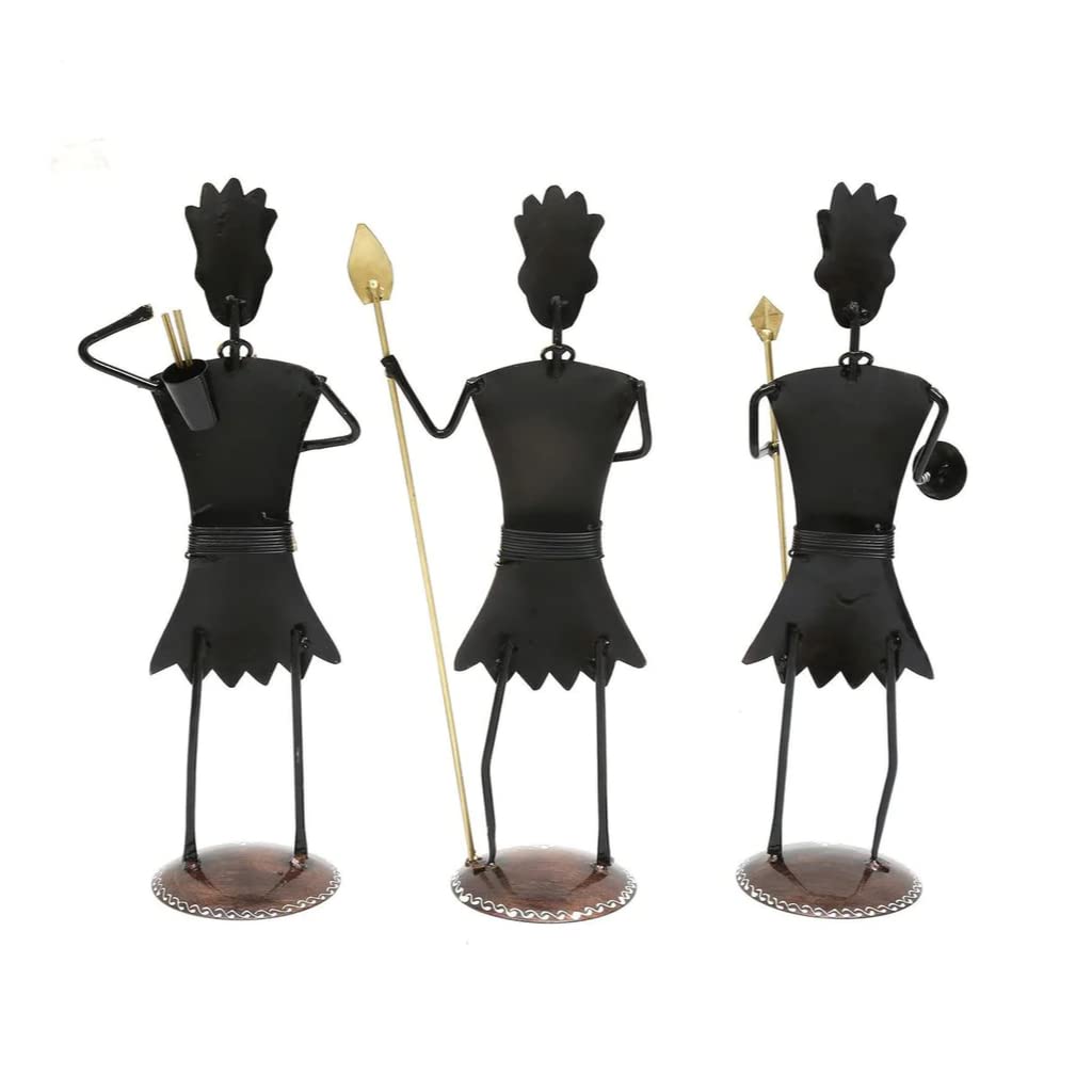 Old Tribal Harmony Handcrafted Figurine Set - Nestern