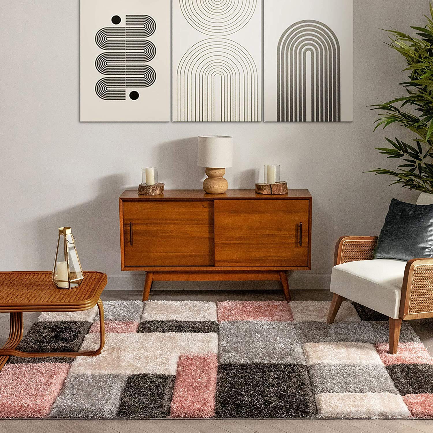 Sculpted Elegance Area Carpet - Nestern