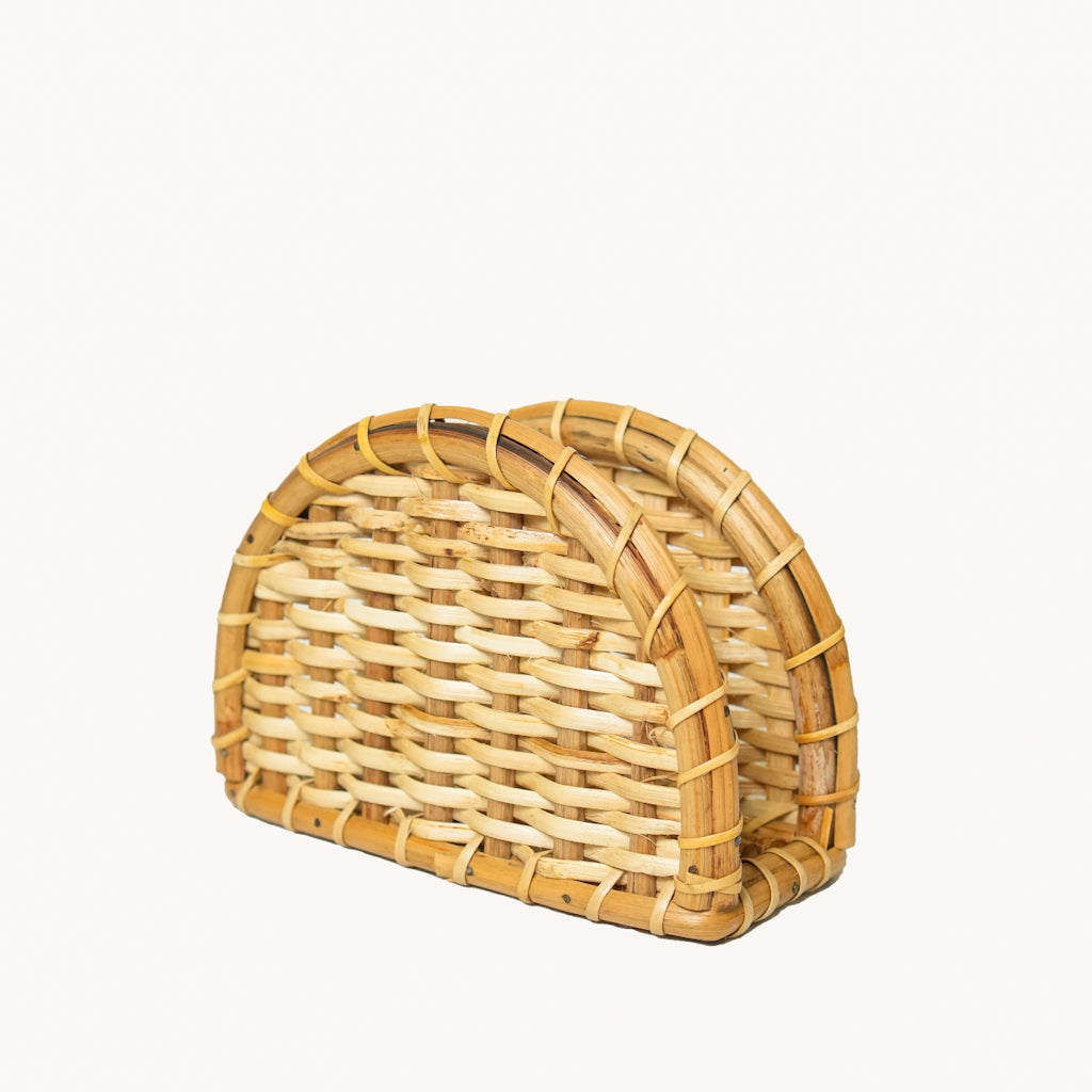 Handwoven Rattan Napkin Holder