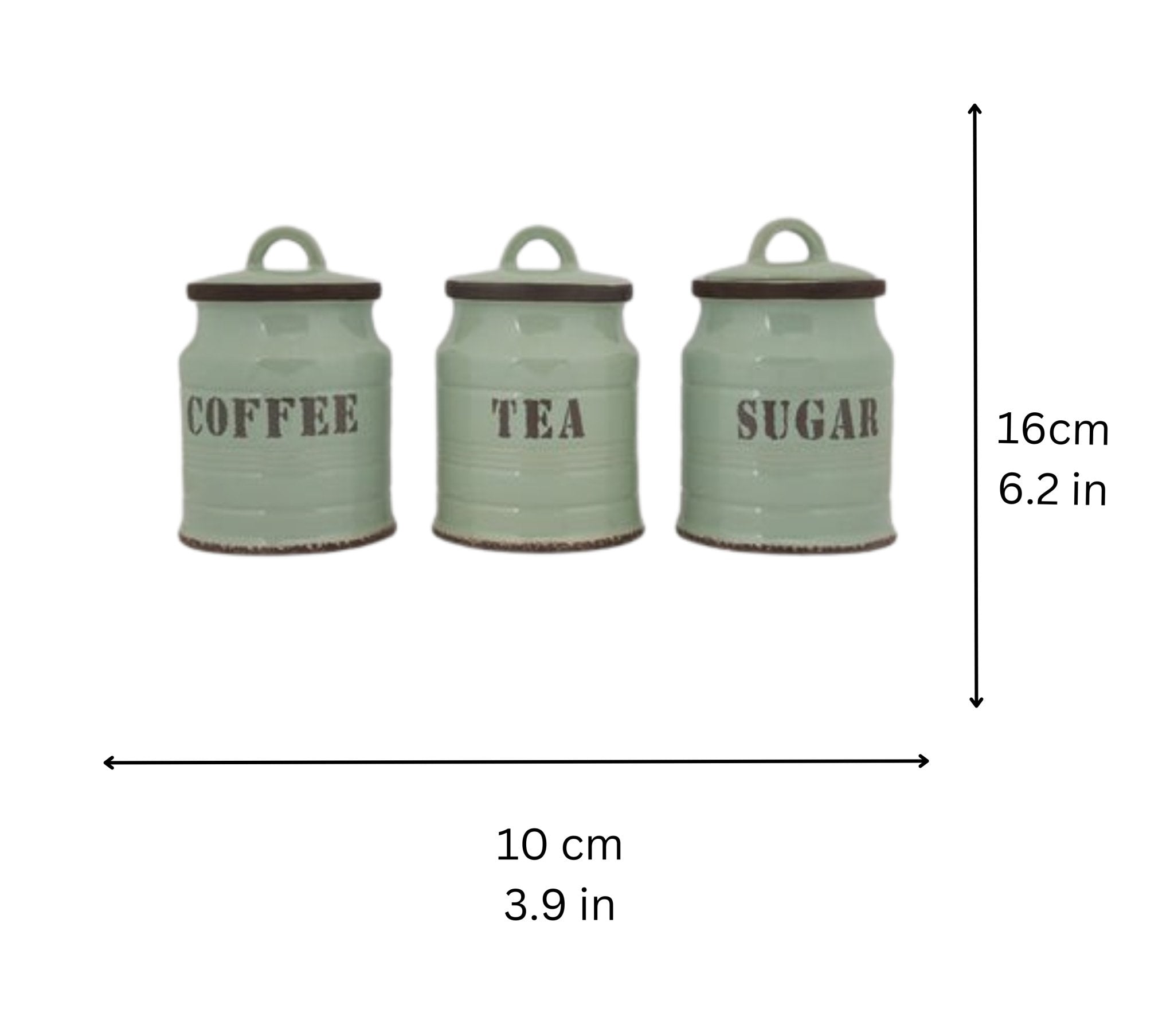 Tea Coffee Sugar Set for Kitchen Decor - Nestern