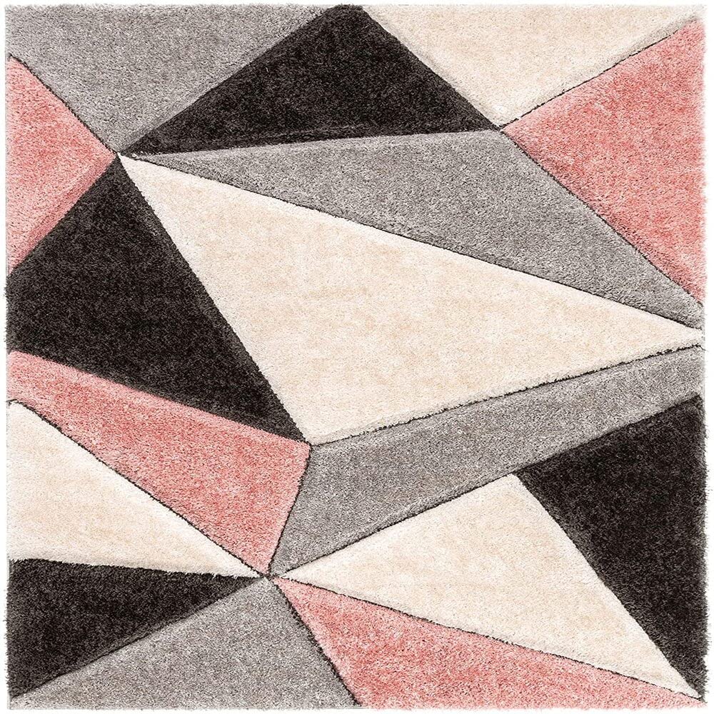 Triangles Geometric Area Rug - Nestern