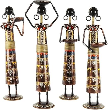 Tribal Figurine Quartet - Nestern