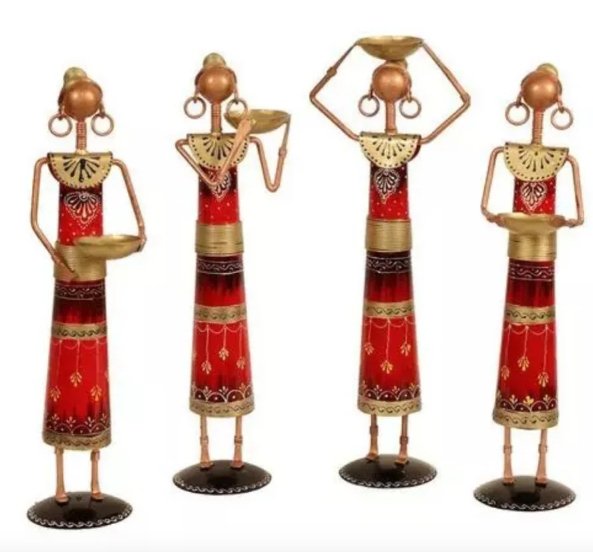 Tribal Figurine Quartet - Nestern