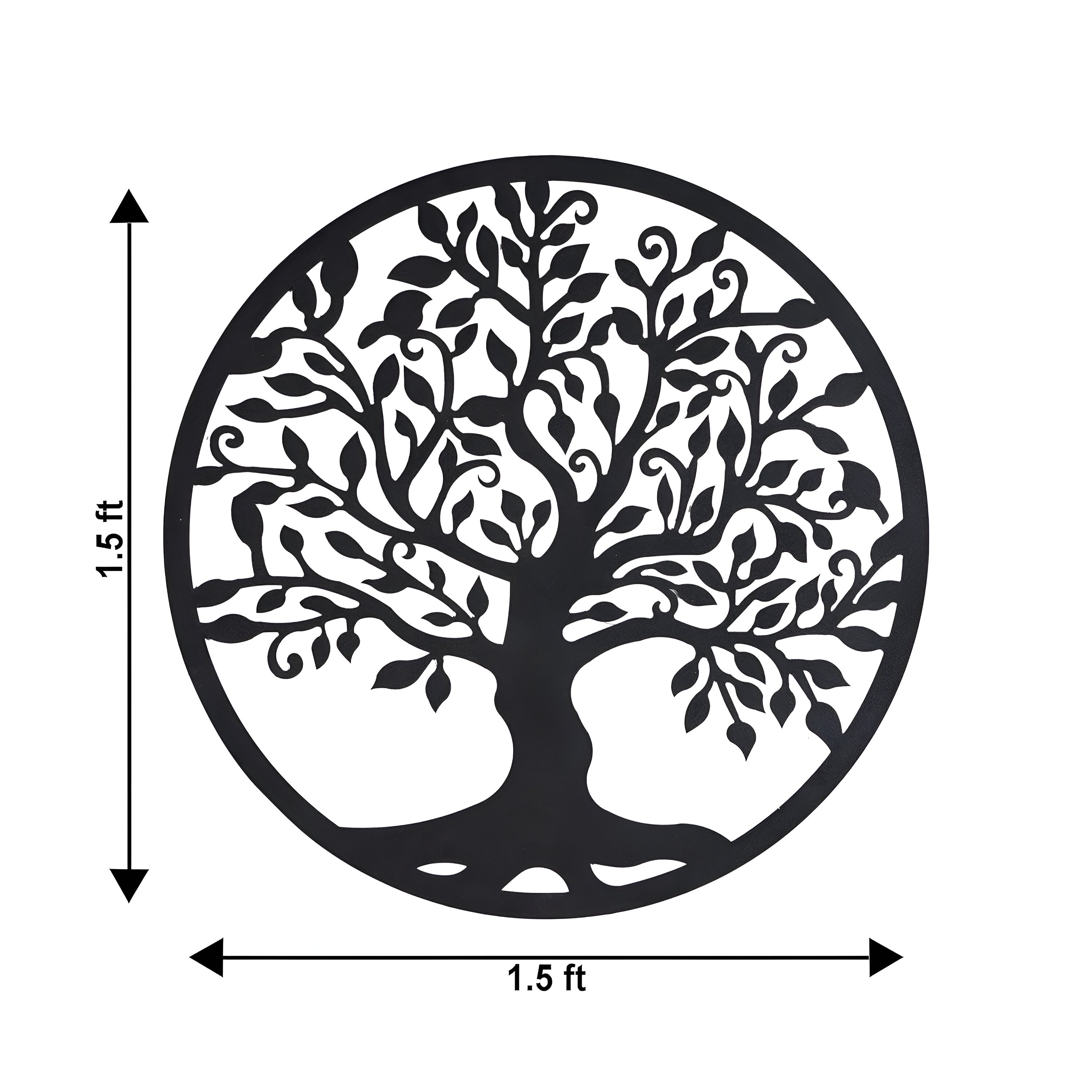 Elegant Tree of Life Metal Wall Art – Nature-Inspired Home Décor