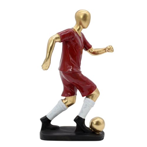 Football Player Statue Decorative Showpiece for Home, Living Room, Office Decor
