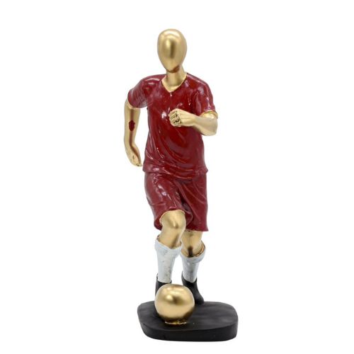 Football Player Statue Decorative Showpiece for Home, Living Room, Office Decor
