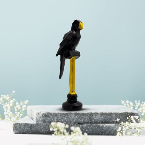Parrot Showpiece for Home Decoration Home Decor Item Bird Statue for Gifts and Home