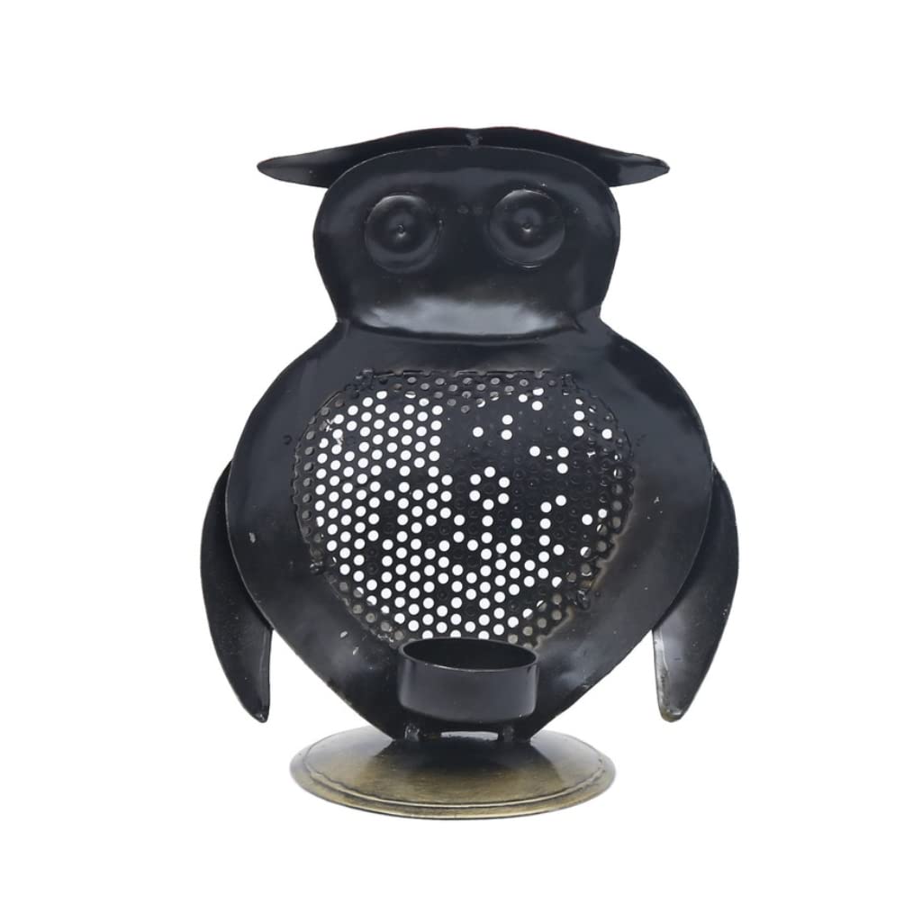 Wise Guardian: Intricate Owl Lantern - Nestern