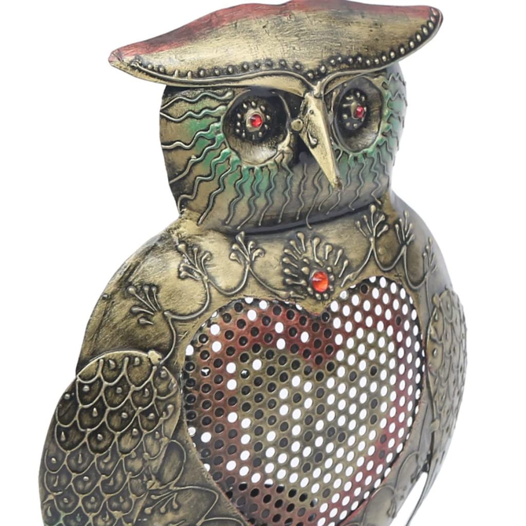 Wise Guardian: Intricate Owl Lantern - Nestern